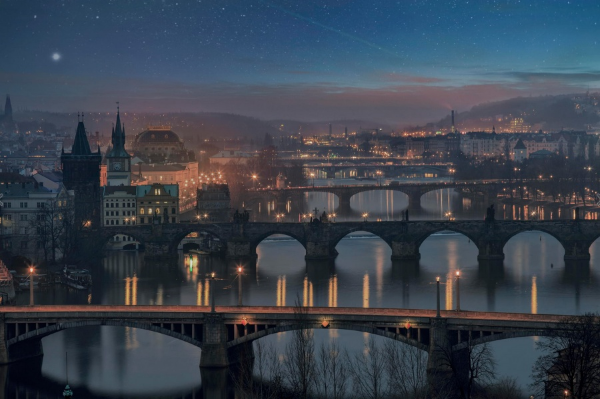  Знаменитые мосты Праги.