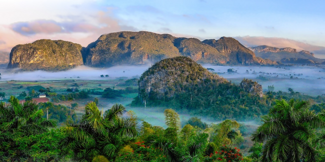 Сказочная долина Виньялес из списка Всемирного наследия ЮНЕСКО.
