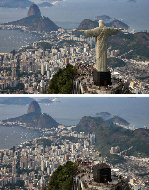 Главный символ Бразилии — статуя Христа-Искупителя