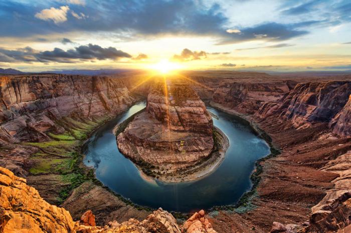  Подкова реки Колорадо, Аризона, США