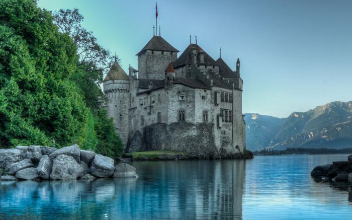  Русалочка — Шильонский замок, Швейцария