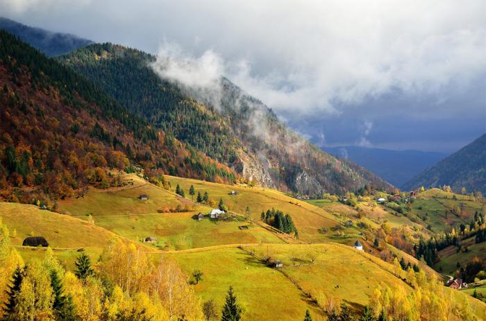 Осенняя сказка в Румынии