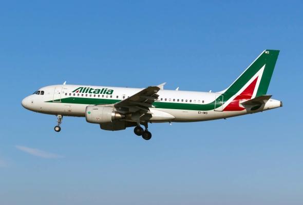 Alitalia возобновит полеты из Рима в Киев