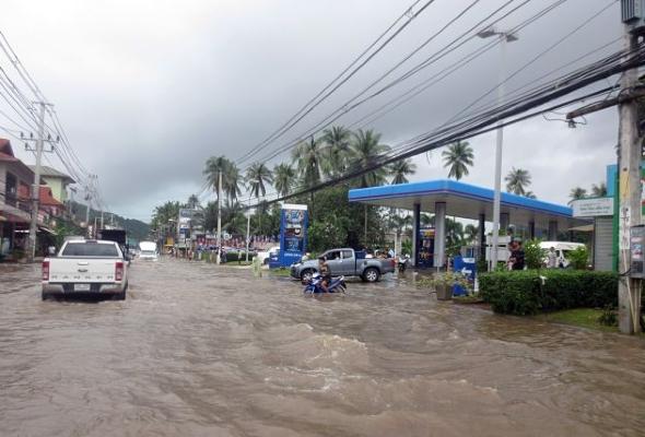 Курорты Таиланда от наводнения не пострадали