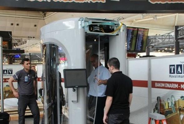 В трех аэропортах Турции появятся сканеры тела