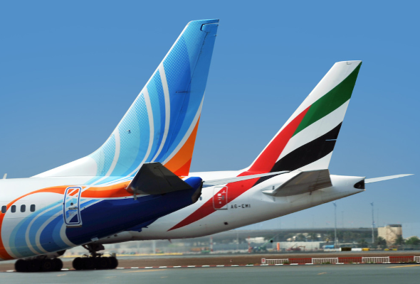 Появилась возможность удобной стыковки рейсов flydubai и Emirates