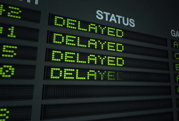 Когда прекратятся задержки рейсов?