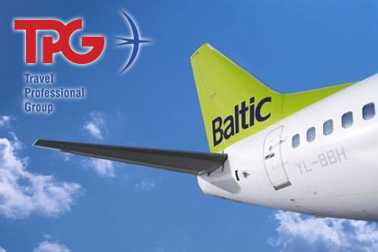 TPG – официальный представитель AirBaltic в Украине!