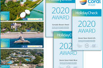 Ексклюзивні готелі Coral Travel отримали нагороду HolidayСheck 2020