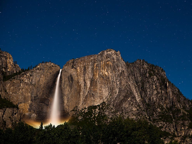 Водопад Yosemite, штат Калифорния