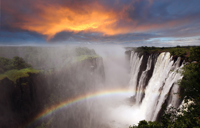 Водопад Victoria, Зимбабве