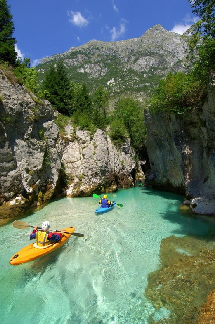 Река Соча, Словения