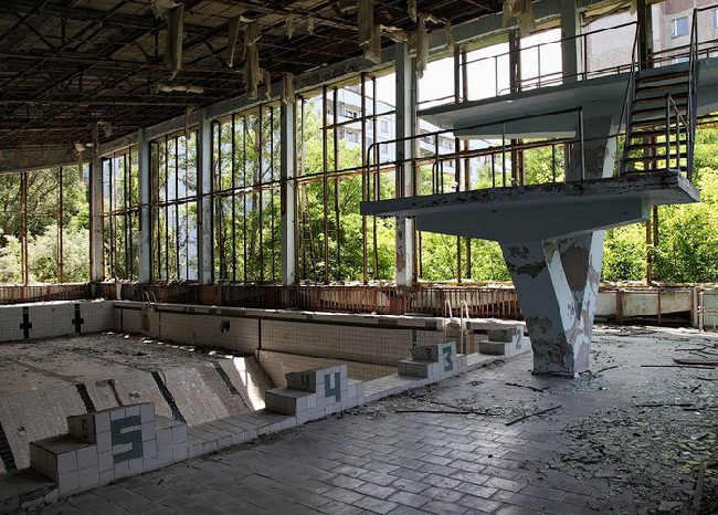  Зона отчуждения Чернобыльской АЭС