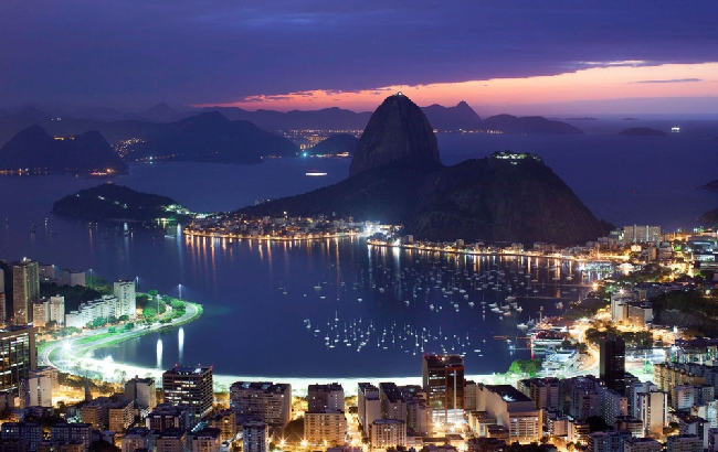  Вид на Рио-де-Жанейро и Петрополис