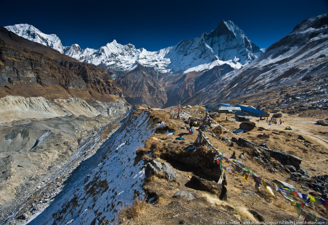  Базовый лагерь Аннапурны (ABC), Гималаи, Непал.
