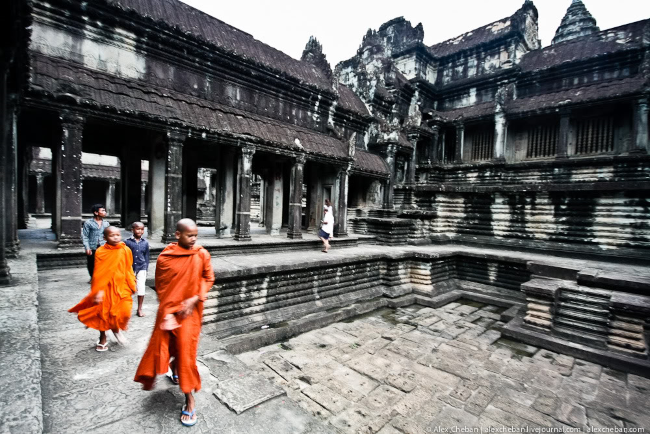  Заброшенный город Империи Кхмеров - Ангкор-Ват, Камбоджа.