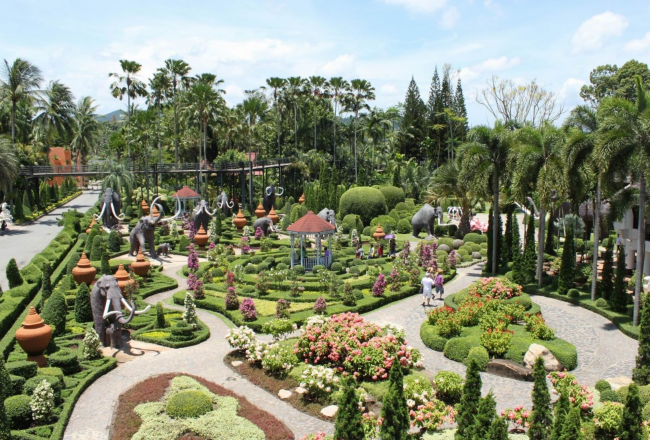 Тропический сад Нонг Нуч, Таиланд