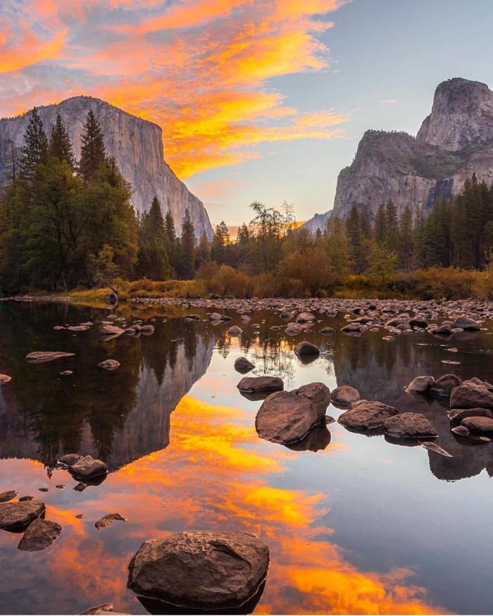 Национальный парк Йосемити - Калифорния.