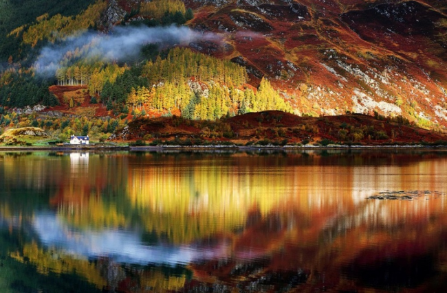 Палитра из величественных гор, Шотландия
