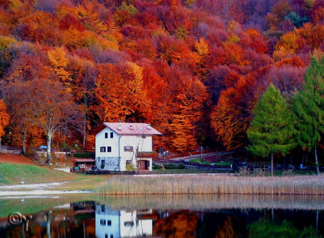 Тихий домик у озера, Северная Италия