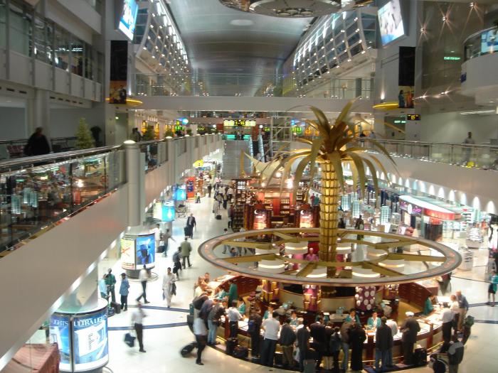 Терминал аэропорта Дубаи