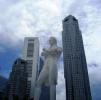 Сингапур. Статуя Стэмфорда Раффлза, основателя современного Сингапура