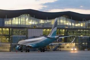 Новый терминал аэропорта "Борисполь" принял первый рейс