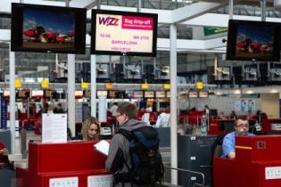 "Wizz Air Украина" ввела плату за еще одну услугу - регистрацию в аэропортах
