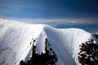 В горах Сочи уже выпал снег