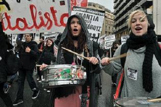 В Греции объявлена 24-часовая всеобщая забастовка