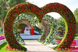 В Дубае открылся уникальный цветочный парк