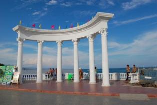 Алушта - самый благоустроенный крымский курорт