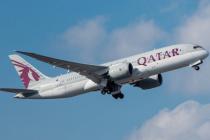 Первый авиарейс Qatar Airways приземлился в Киеве