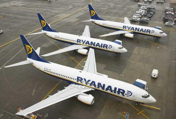 Первый рейс Ryanair из Украины полетит на следующей неделе