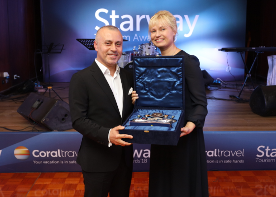 Coral Travel в 11-й раз собрал лучших из лучших на Starway Tourism Awards 2018
